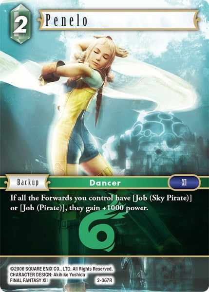 (067) Final Fantasy TCG Opus II Single: Penelo (2-067) Holo Rare