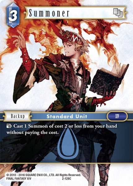 (128) Final Fantasy TCG Opus II Single: Summoner (2-128)  Common