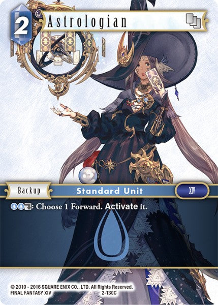 (130) Final Fantasy TCG Opus II Single: Astrologian (2-130) Holo Common