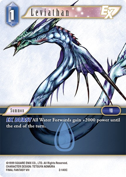 (140) Final Fantasy TCG Opus II Single: Leviathan (2-140)  Common
