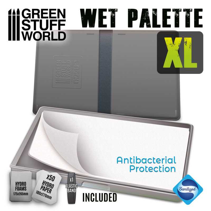 Green Stuff World (GSW): Wet Palette Extra Large (XL)