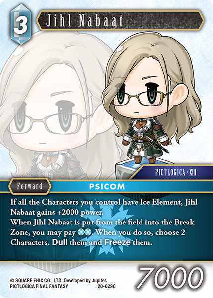 (029) Final Fantasy TCG Dawn of Heroes Single: Jihl Nabaat (20-029) Holo Common