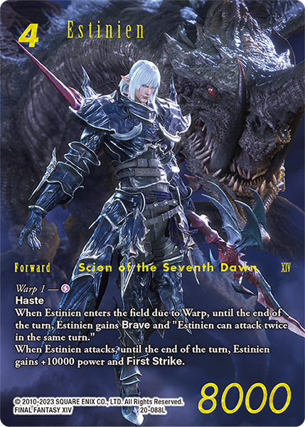 (088) Final Fantasy TCG Dawn of Heroes Single: Estinien (20-088) (V.2) Holo Legend