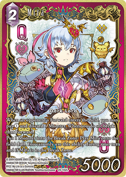 (102) Final Fantasy TCG Dawn of Heroes Single: Mira (20-102) (V.2)  Legend
