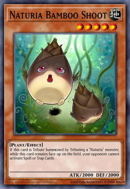 (111) YuGiOh TCG HAC1: Hidden Arsenal: Chapter 1 Single: Naturia Bamboo Shoot  Ultra Parallel Rare