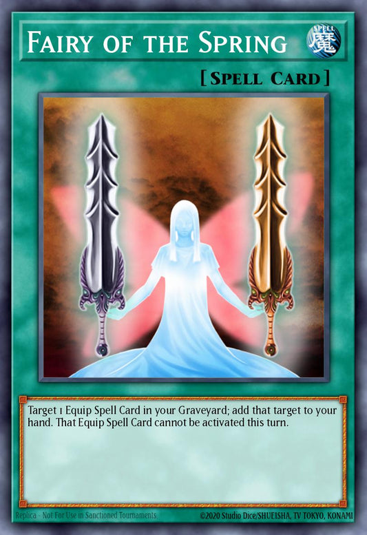 (EN040) YuGiOh TCG DCR: Dark Crisis Single: Fairy of the Spring (V.2 - Common)  Common