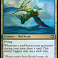 (201) Magic The Gathering Tarkir: Dragonstorm: Promos Single: Purple Worm  Holo Uncommon