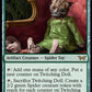 (201) Magic The Gathering Duskmourn: House of Horror Single: Twitching Doll Holo Rare