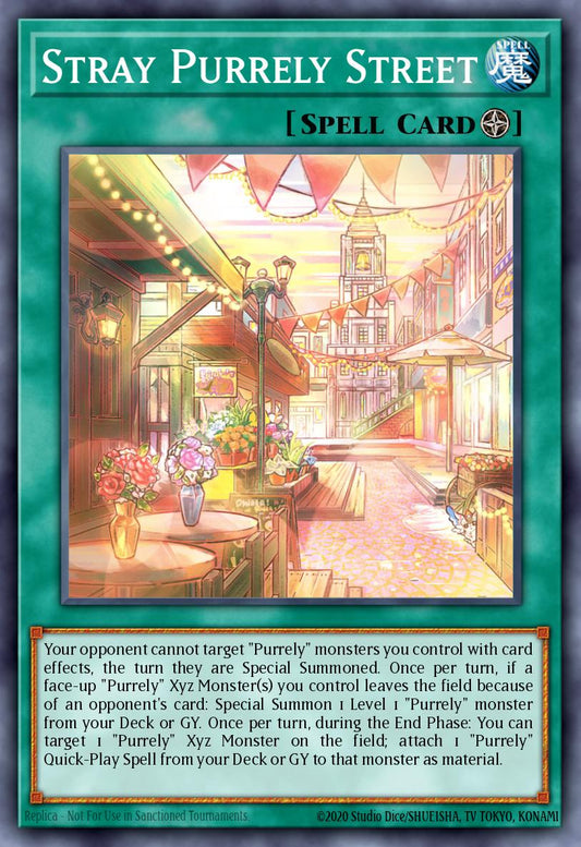 (289) YuGiOh TCG MP24: 25th Anniversary Tin: Dueling Mirrors Single: Stray Purrely Street  Ultra Rare