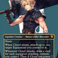 (202) Magic The Gathering Commander: Magic: The Gathering - FINAL FANTASY: Extras Single: Cloud, Ex-SOLDIER (V.2) Holo Mythic