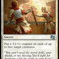 (202) Magic The Gathering Foundations Jumpstart Single: Gird for Battle  Uncommon