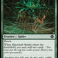 (202) Magic The Gathering The Lost Caverns of Ixalan Single: Mineshaft Spider Holo Common