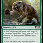 (202) Magic The Gathering Core 2021 Single: Sabertooth Mauler  Common