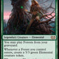 (202) Magic The Gathering Commander: Duskmourn: House of Horror Single: Titania, Nature's Force  Mythic