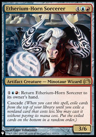 (091) Magic The Gathering The List Single: Etherium-Horn Sorcerer  Rare