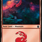 (203) Magic The Gathering Universes Beyond: Doctor Who Single: Mountain (V.2)  Land