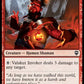 (206/361) Magic The Gathering Commander Legends Single: Valakut Invoker Holo Common