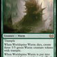 (206) Magic The Gathering Commander: Duskmourn: House of Horror Single: Worldspine Wurm  Mythic