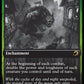 (206) Magic The Gathering Innistrad: Double Feature Single: Unnatural Growth Holo Rare