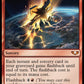 (206) Magic The Gathering Universes Beyond: Warhammer 40000 Single: Past in Flames Holo Mythic