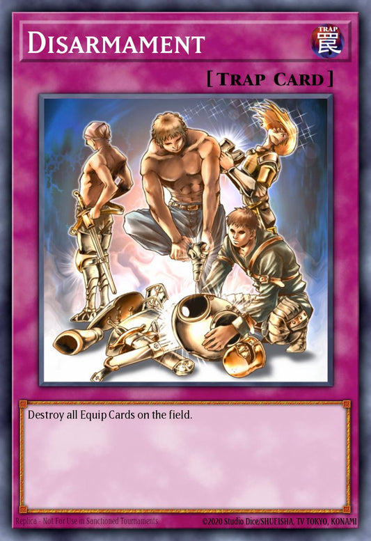 (102) YuGiOh TCG MFC: Magician's Force Single: Disarmament  Common