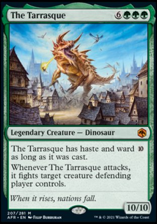 (207) Magic The Gathering Adventures in the Forgotten Realms Single: The Tarrasque  Mythic