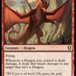 (207) Magic The Gathering Commander Legends: Battle for Baldur's Gate Single: Wrathful Red Dragon Holo Rare