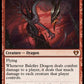 (207) Magic The Gathering Commander Masters Single: Balefire Dragon Holo Mythic
