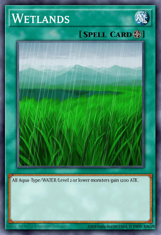 (054) YuGiOh TCG LODT: Light of Destruction Single: Wetlands (V.2 - Common)  Common