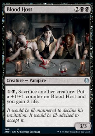 (208) Magic The Gathering Jumpstart Single: Blood Host  Uncommon