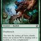 (208) Magic The Gathering Adventures in the Forgotten Realms Single: Underdark Basilisk Holo Common