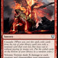 (208/361) Magic The Gathering Commander Legends Single: Volcanic Torrent  Uncommon