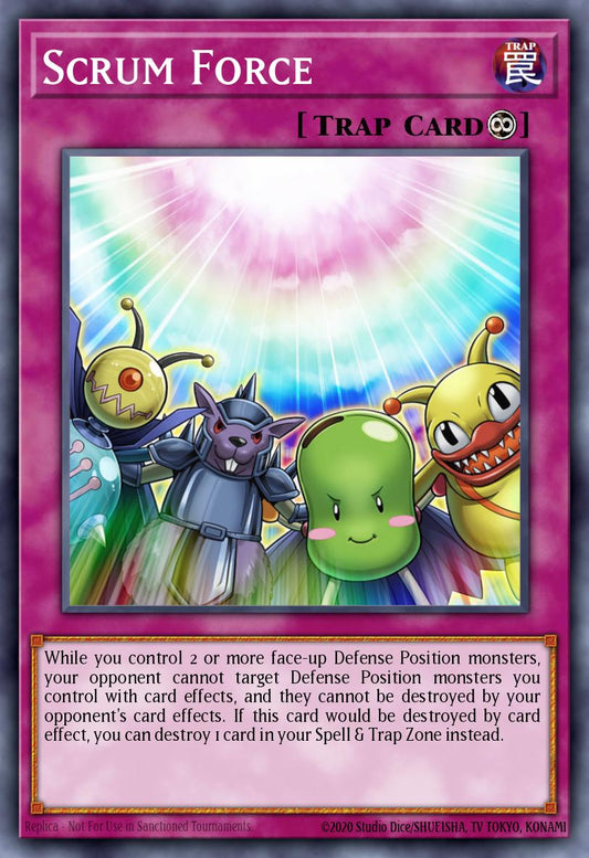 (116) YuGiOh TCG DLCS: Dragons of Legend: The Complete Series Single: Scrum Force  Common