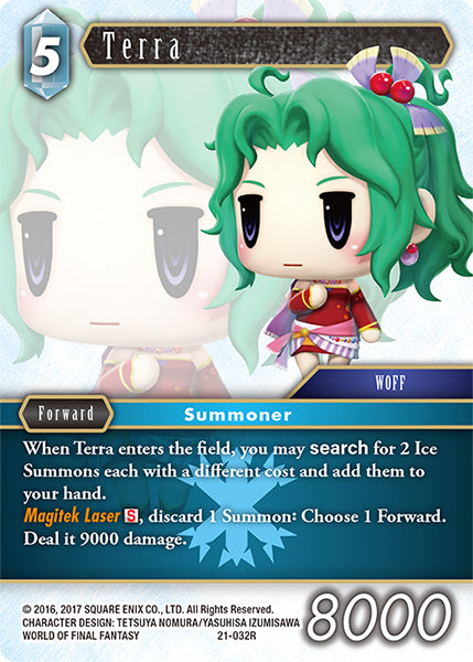 (032) Final Fantasy TCG Beyond Destiny Single: Terra (21-032)  Rare