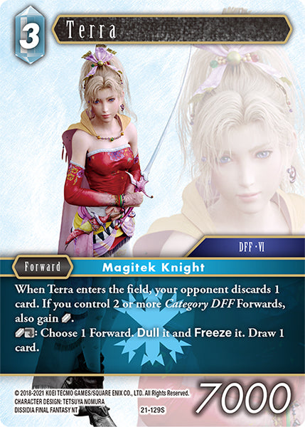 (129) Final Fantasy TCG Beyond Destiny Single: Terra (21-129)  Starter