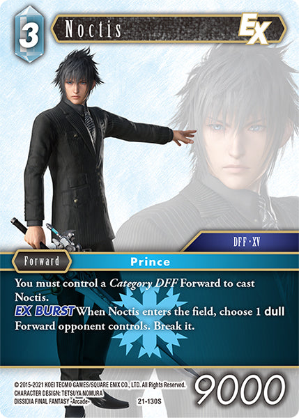 (130) Final Fantasy TCG Beyond Destiny Single: Noctis (21-130)  Starter