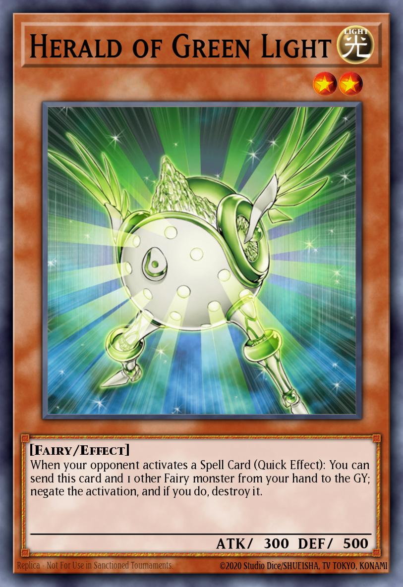 (102) YuGiOh TCG BLMM: Battles of Legend: Monster Mayhem Single: Herald of Green Light  Ultra Rare
