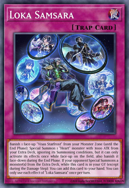 (399) YuGiOh TCG MP24: 25th Anniversary Tin: Dueling Mirrors Single: Loka Samsara  Common