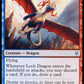 (211/269) Magic The Gathering Throne of Eldraine Single: Loch Dragon Holo Uncommon