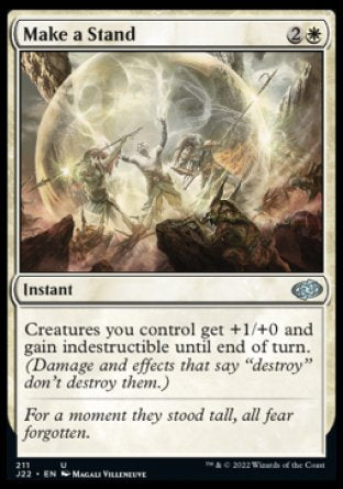 (211) Magic The Gathering Jumpstart 2022 Single: Make a Stand  Uncommon