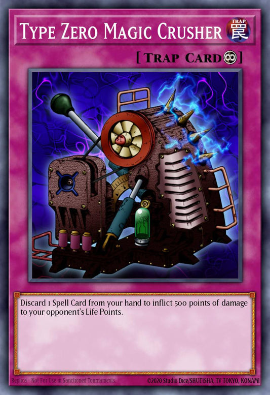 (EN074) YuGiOh TCG PSV: Pharaoh's Servant Single: Type Zero Magic Crusher (V.3 - Common)  Common