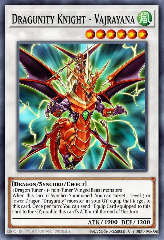 (101) YuGiOh TCG BPW2: Battle Pack 2: War of the Giants - Round 2 Single: Dragunity Knight - Vajrayana  Ultra Rare