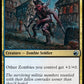 (212) Magic The Gathering Innistrad: Midnight Hunt Single: Bladestitched Skaab Holo Uncommon