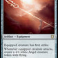 (212) Magic The Gathering Commander: Adventures in the Forgotten Realms Single: Moonsilver Spear  Rare