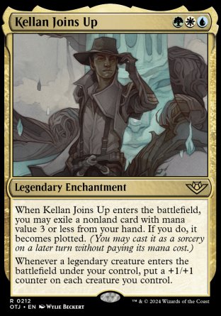 (212) Magic The Gathering Outlaws of Thunder Junction Single: Kellan Joins Up  Rare