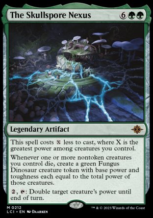 (212) Magic The Gathering The Lost Caverns of Ixalan Single: The Skullspore Nexus Holo Mythic