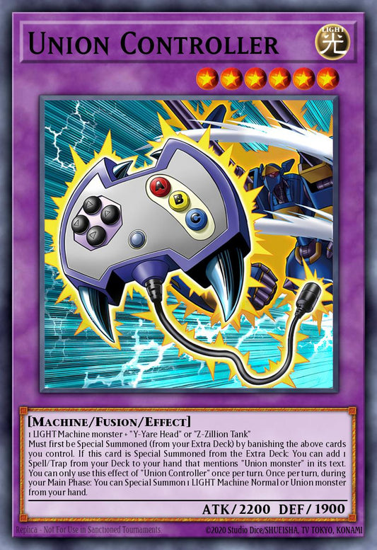 (022) YuGiOh TCG MZTM: Maze of the Master Single: Union Controller (V.2 - Collectors Rare)  Collectors Rare