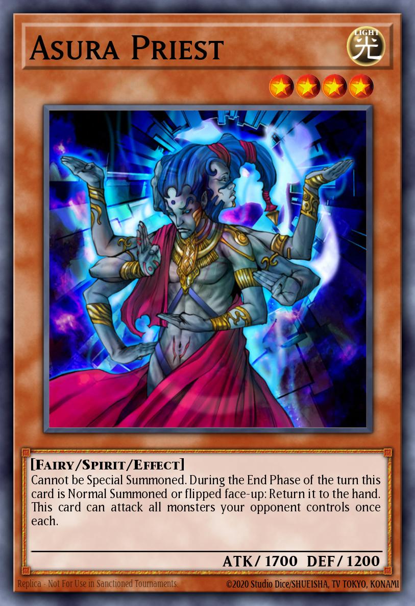 (183) YuGiOh TCG DB2: Dark Beginning 2 Single: Asura Priest  Common