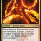 (213) Magic The Gathering Ravnica Remastered Single: Rakdos Firewheeler  Holo Uncommon
