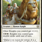 (214) Magic The Gathering Commander: March of the Machine Single: Valiant Knight  Rare